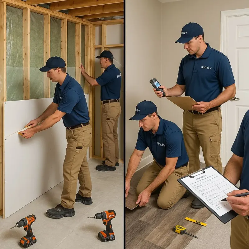 Repairs and Reconstruction process in Weldon, CA