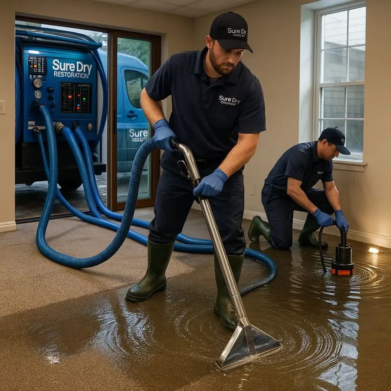 Water Extraction and Removal process in Weldon, CA